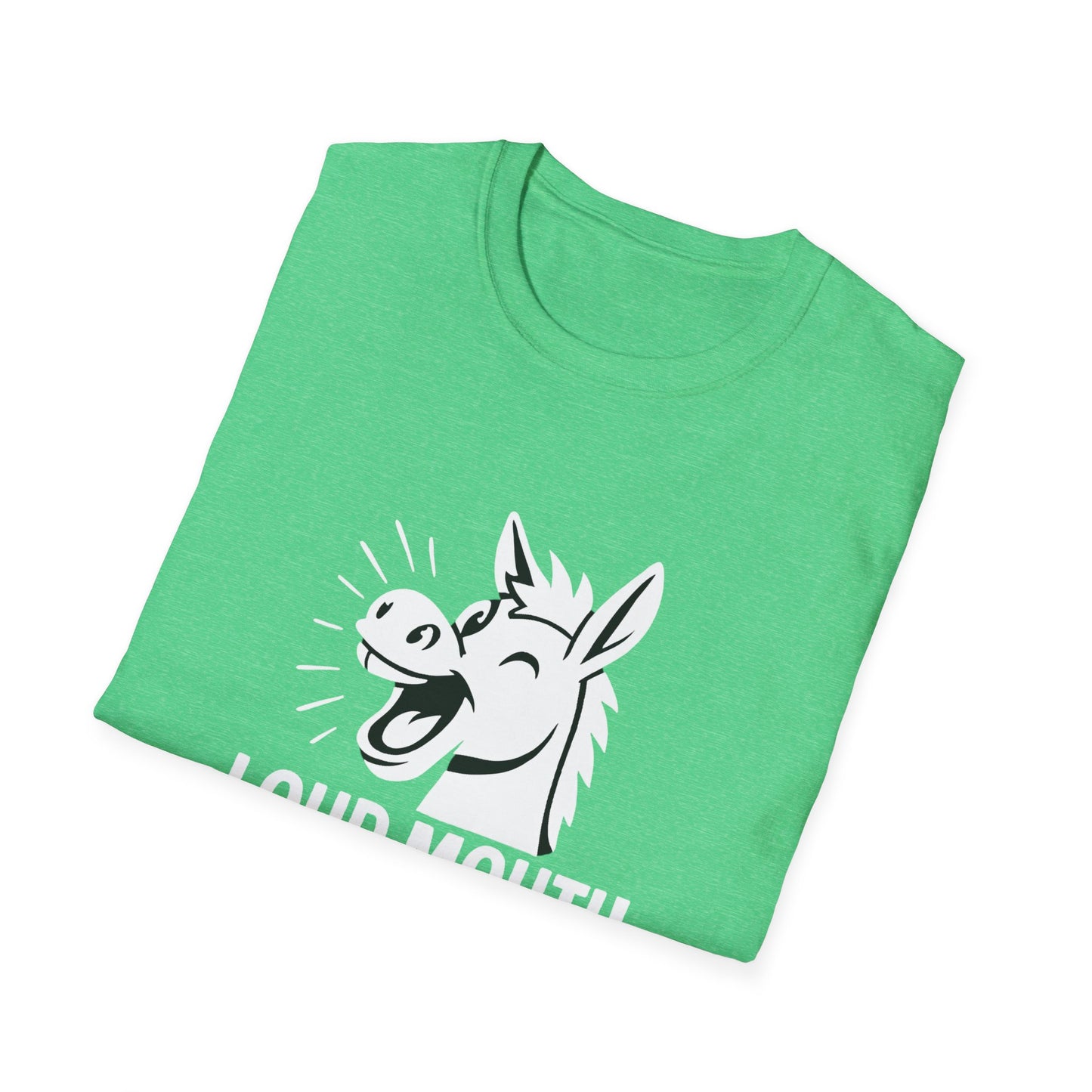 Horse T-Shirt - 'Loud Mouth' Softstyle Tee