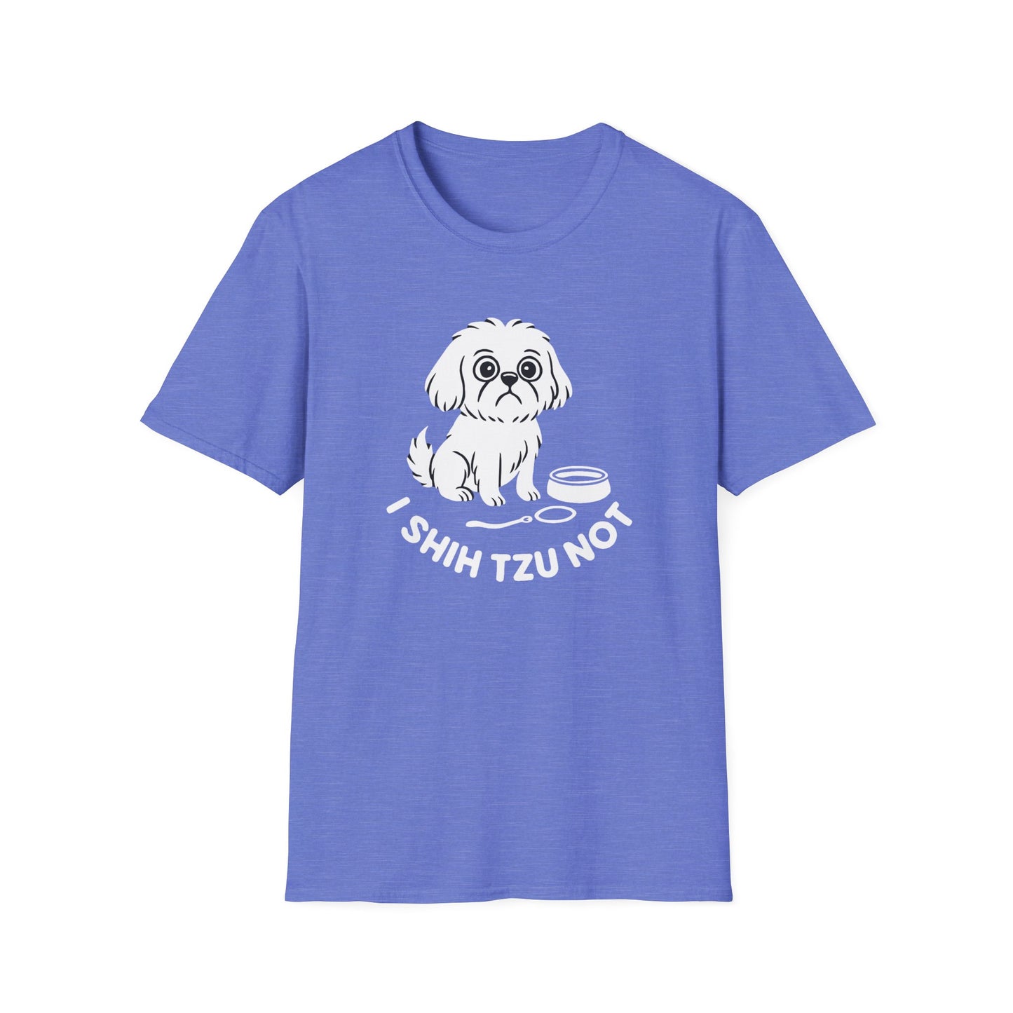 Shih Tzu Not Unisex Softstyle T-Shirt | Funny Dog Lover Tee, Pet Owner Gift, Casual Wear, Gift for Dog Lovers, Cute Animal Shirt