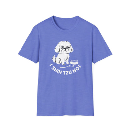 Shih Tzu Not Unisex Softstyle T-Shirt | Funny Dog Lover Tee, Pet Owner Gift, Casual Wear, Gift for Dog Lovers, Cute Animal Shirt