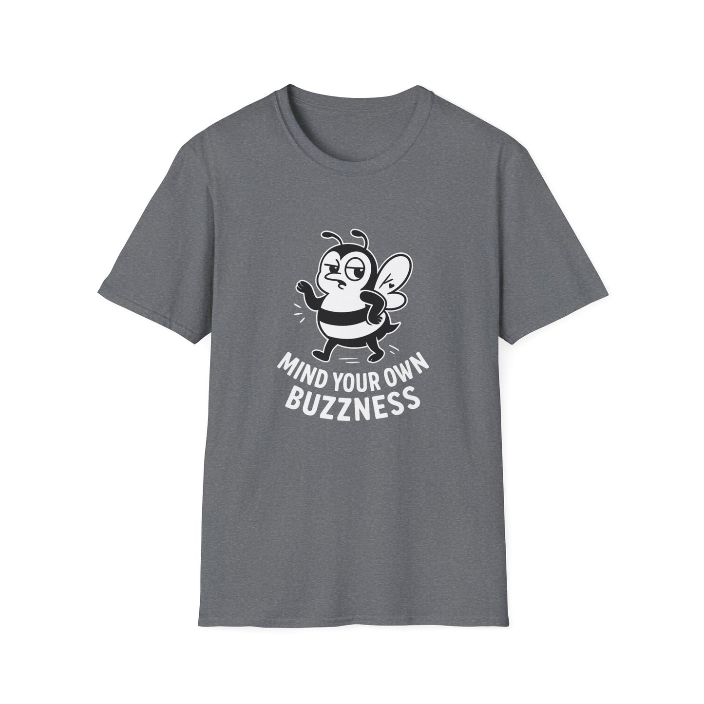 Bee T-Shirt - 'Mind Your Own Buzzness' Softstyle Tee