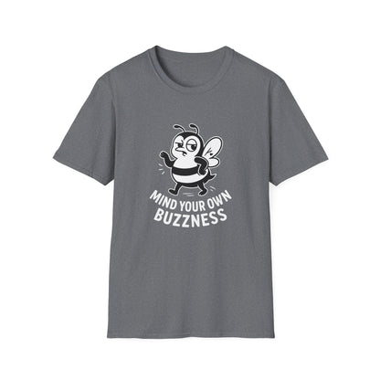 Bee T-Shirt - 'Mind Your Own Buzzness' Softstyle Tee