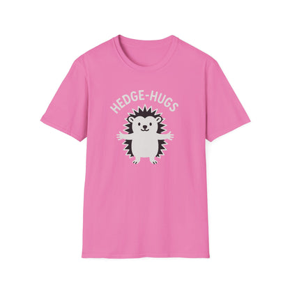 Hedgehog T-Shirt - 'Hedge-Hugs' Softstyle Tee
