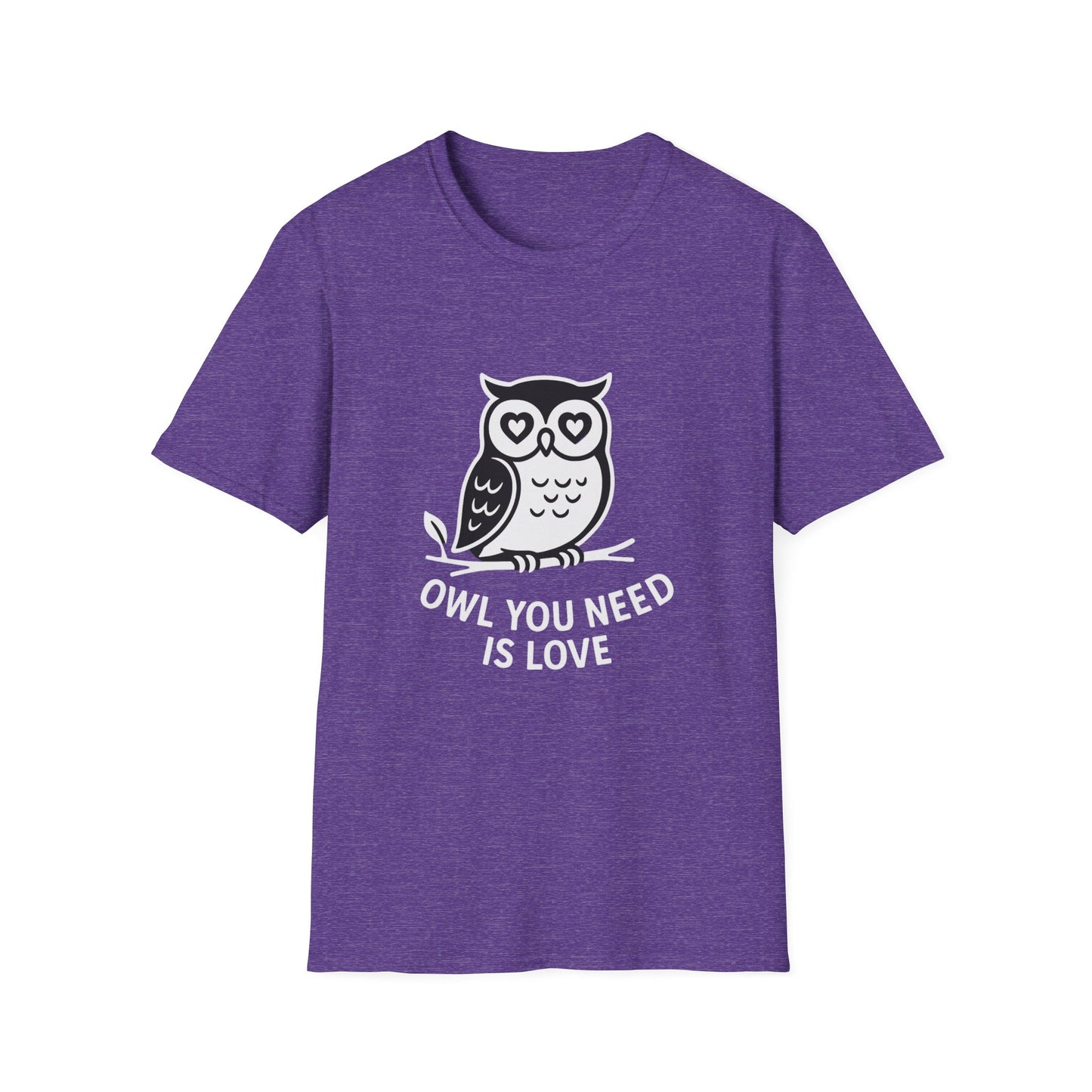 Owl T-Shirt - 'Owl You Need is Love' Softstyle Tee