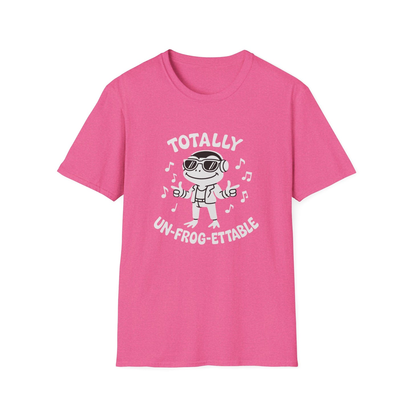 Frog T-Shirt - 'Totally Un-Frog-Gettable' Softstyle Tee