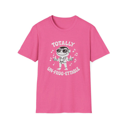 Frog T-Shirt - 'Totally Un-Frog-Gettable' Softstyle Tee