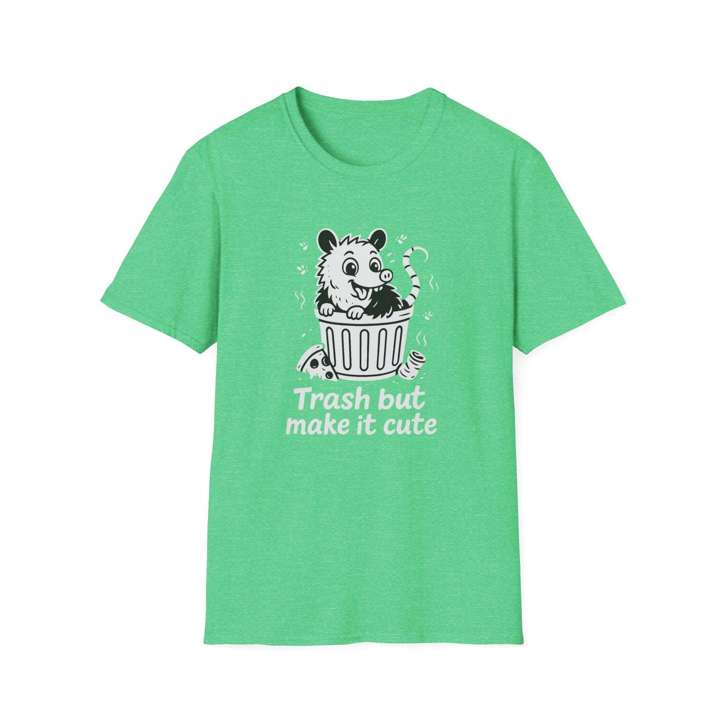 Possum T-Shirt - 'Trash But Make it Cute' Softstyle Tee