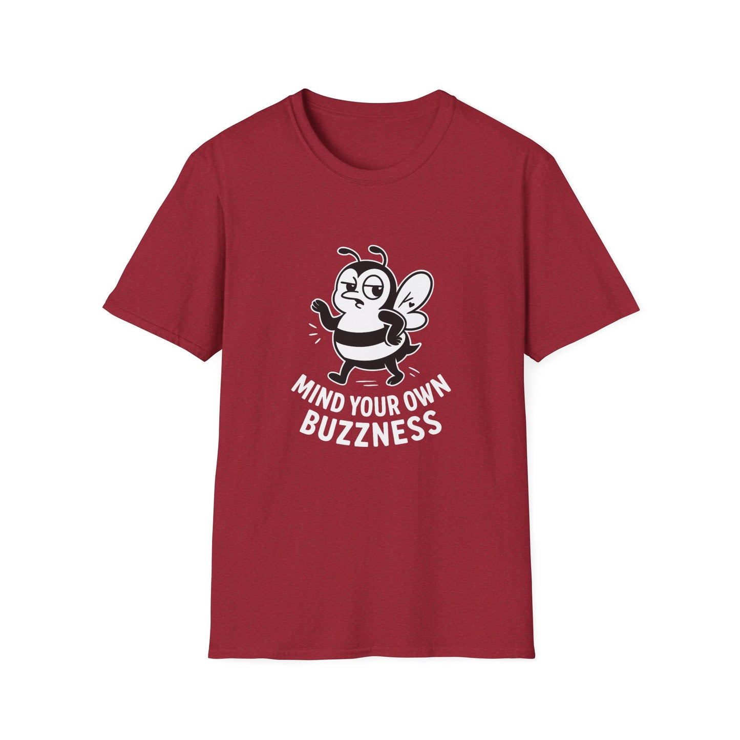 Bee T-Shirt - 'Mind Your Own Buzzness' Softstyle Tee