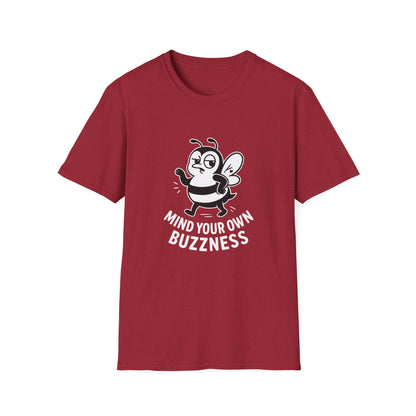 Bee T-Shirt - 'Mind Your Own Buzzness' Softstyle Tee