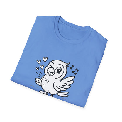 Bird T-Shirt - 'Talk Biiirdy To Me' Softstyle Tee
