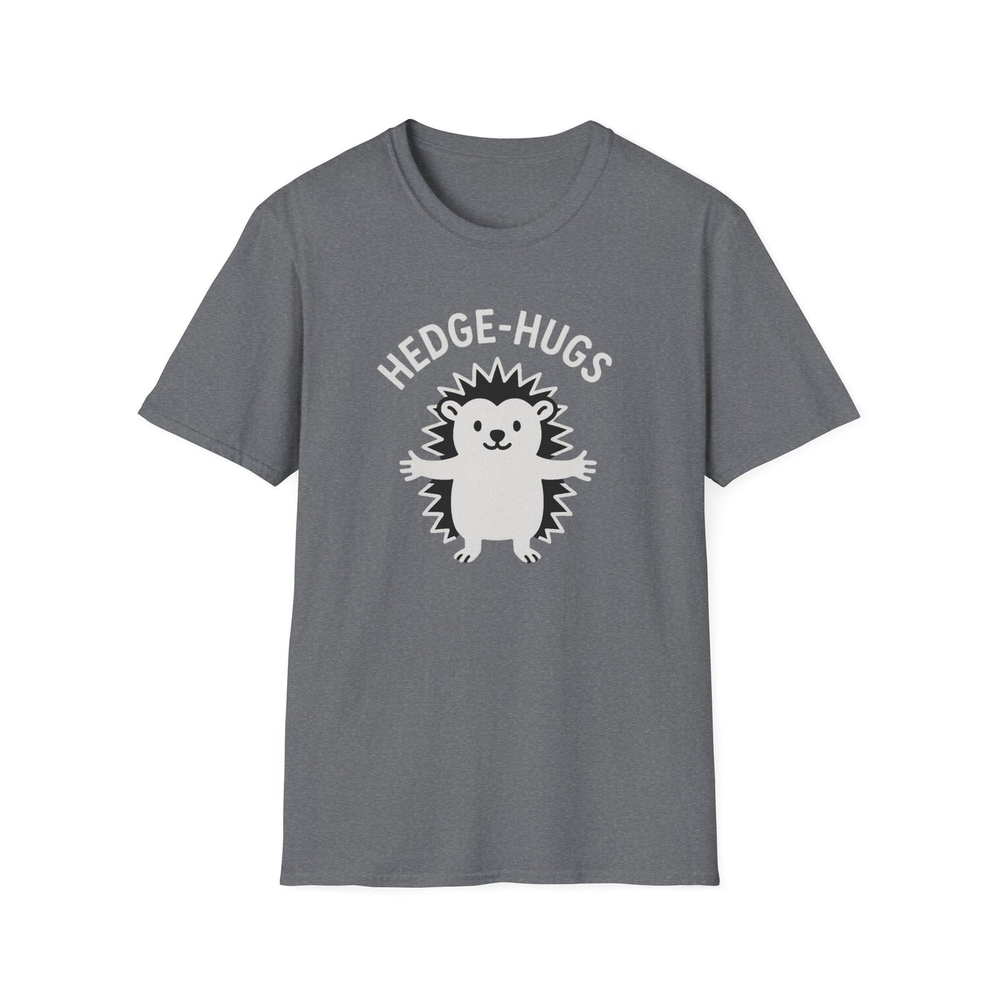 Hedgehog T-Shirt - 'Hedge-Hugs' Softstyle Tee