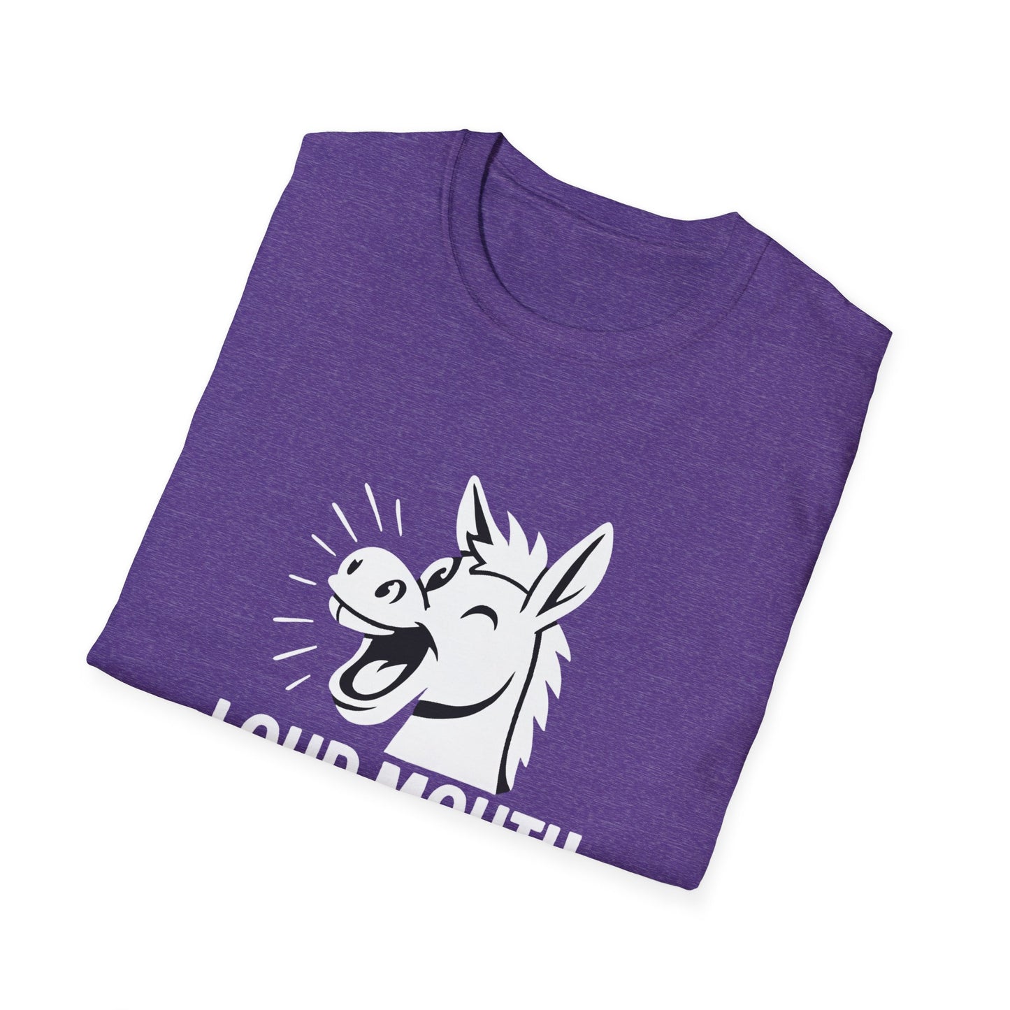 Horse T-Shirt - 'Loud Mouth' Softstyle Tee