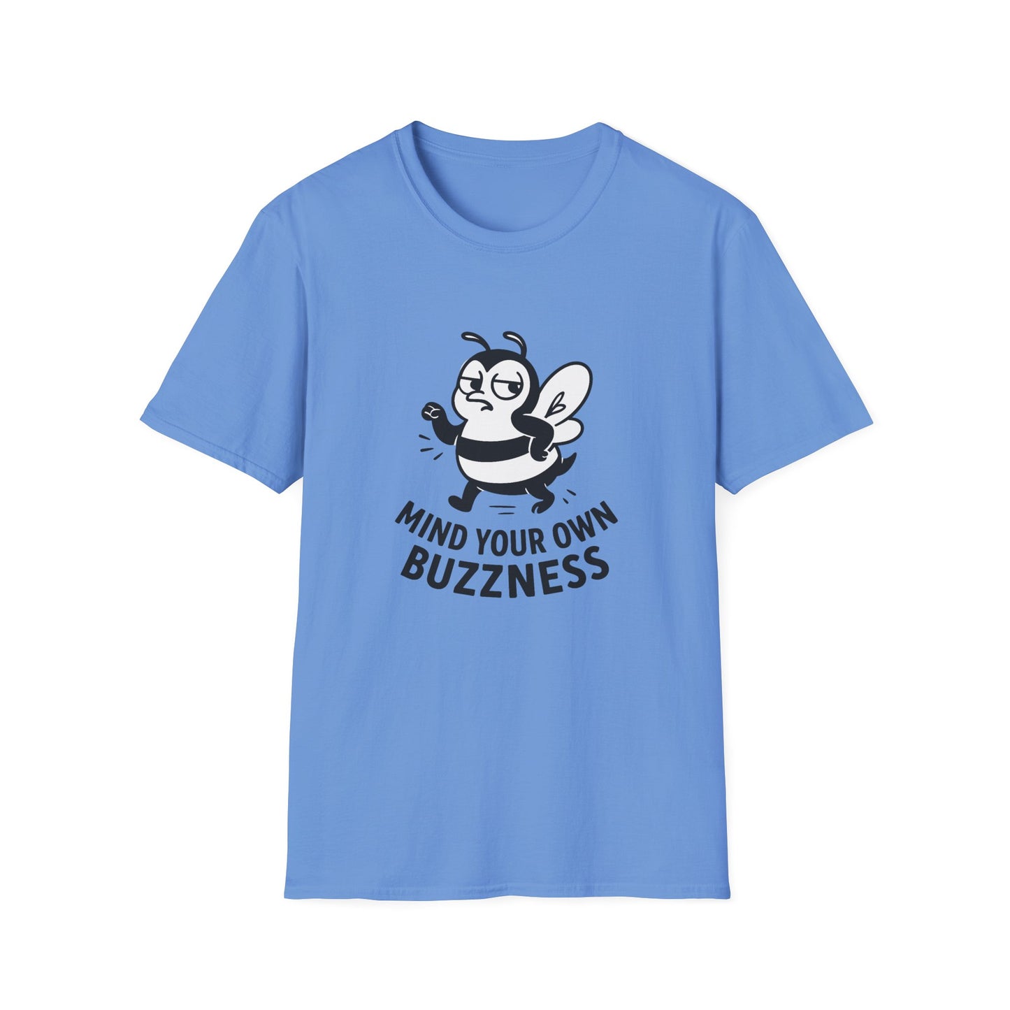 Bee T-Shirt - 'Mind Your Own Buzzness' Softstyle Tee