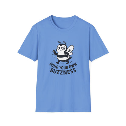 Bee T-Shirt - 'Mind Your Own Buzzness' Softstyle Tee