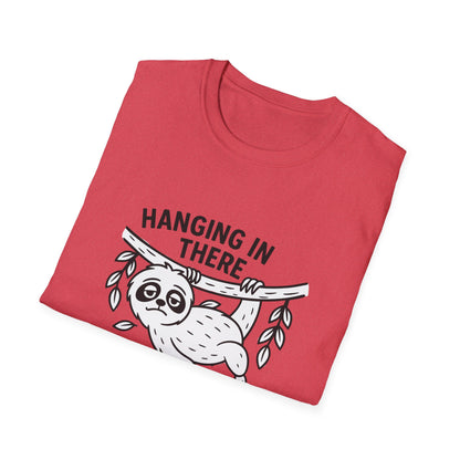 Sloth T-Shirt - 'Hangin' In There' Softstyle Tee
