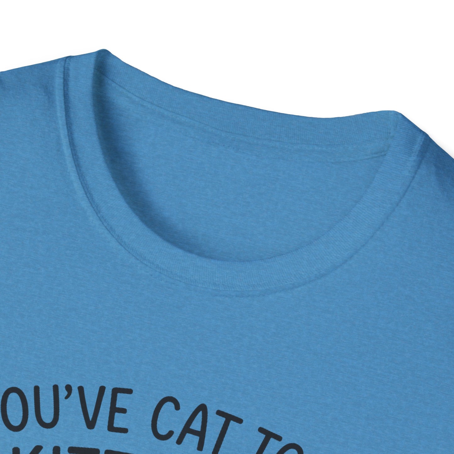 Cat T-Shirt - 'You've Cat To Be Kitten Me Right Meow' Softstyle Tee