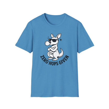 Kangaroo T-shirt - 'Zero Hops Given Tee' Softstyle Tee