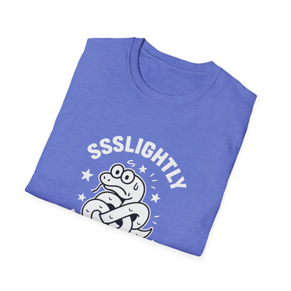 Slightly Unstable T-Shirt, Unisex Tee, Funny Graphic Shirt, Casual Wear, Gift for Friends, Quirky Fashion Statement