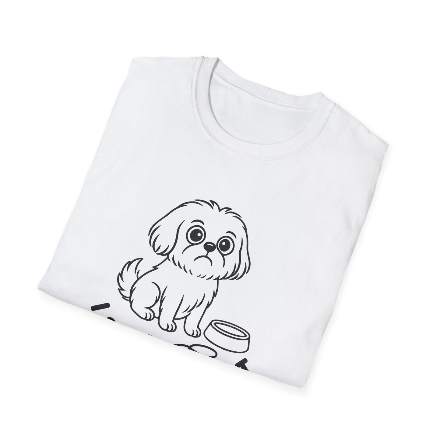 Shih Tzu Not Unisex Softstyle T-Shirt | Funny Dog Lover Tee, Pet Owner Gift, Casual Wear, Gift for Dog Lovers, Cute Animal Shirt