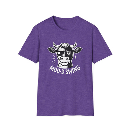 Cow T-Shirt - 'Moo-D Swing' Softstyle Tee
