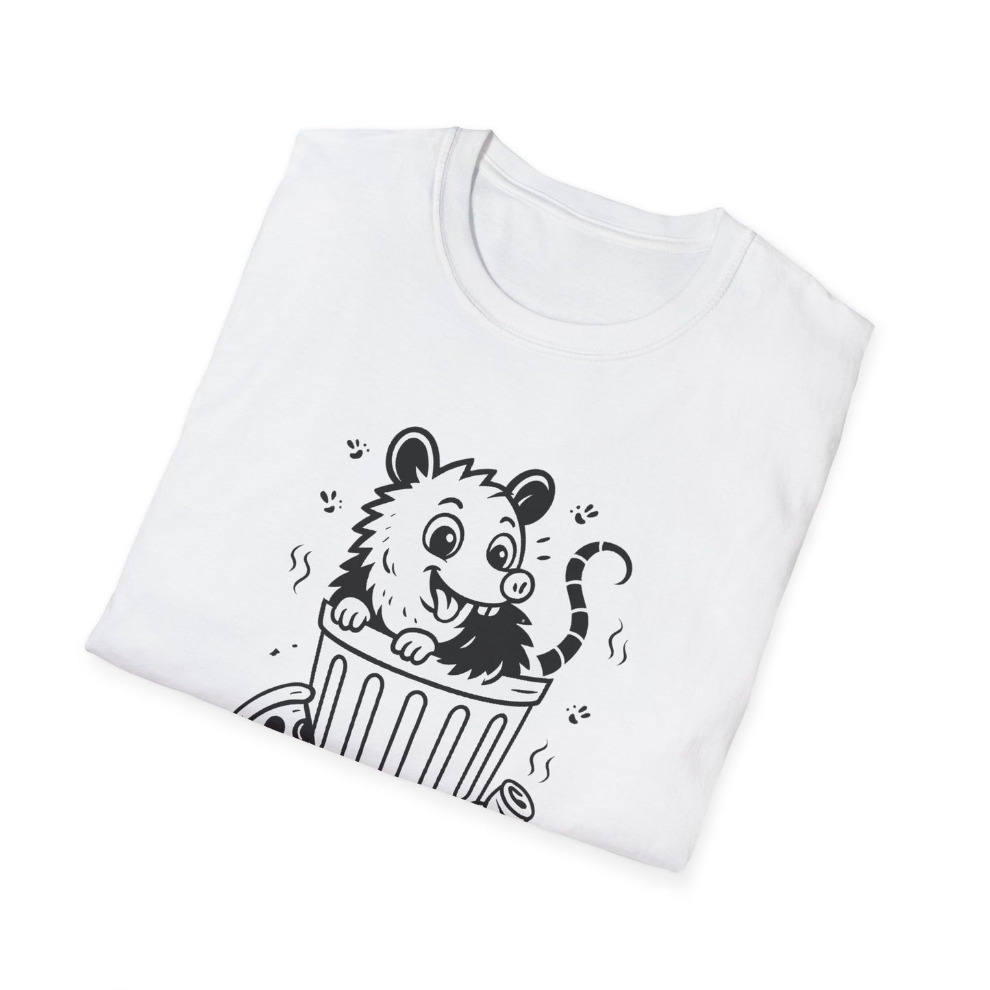 Possum T-Shirt - 'Trash But Make it Cute' Softstyle Tee