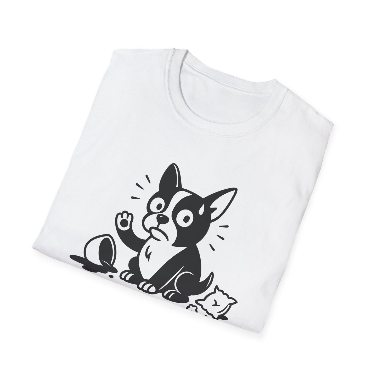 Dog T-Shirt - 'FUR REAL THOUGH' Softstyle Tee