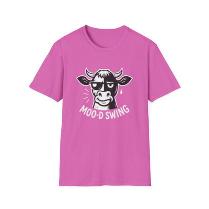 Cow T-Shirt - 'Moo-D Swing' Softstyle Tee