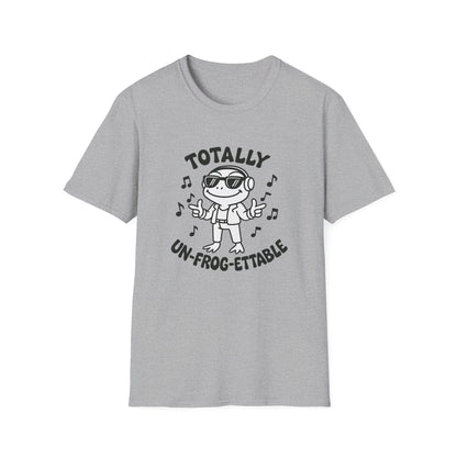 Frog T-Shirt - 'Totally Un-Frog-Gettable' Softstyle Tee