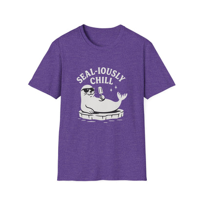 Seal T-Shirt - 'Sealiously Chill' Softstyle Tee