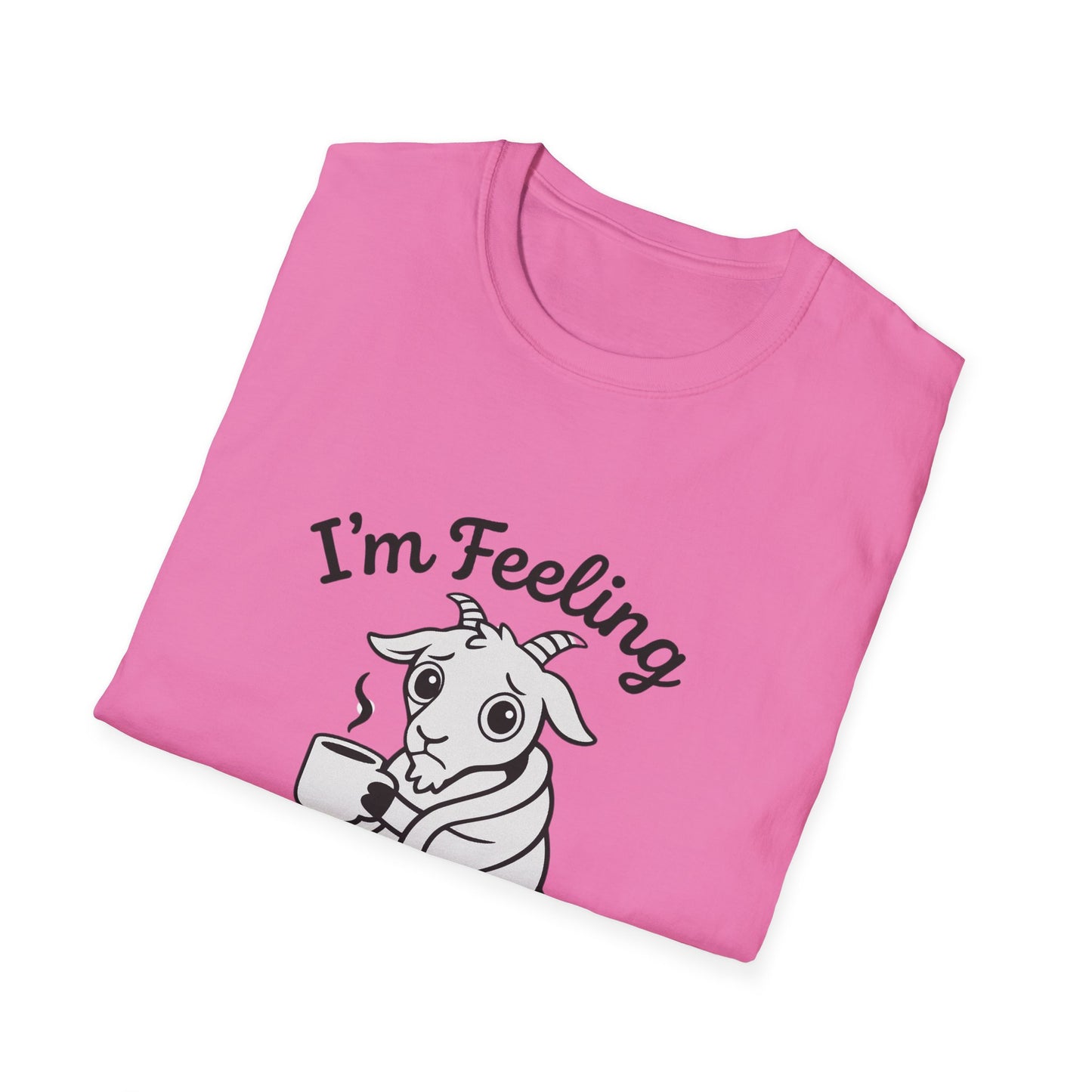 Goat T-Shirt - 'I'm Feeling Baaad' Softstyle Tee