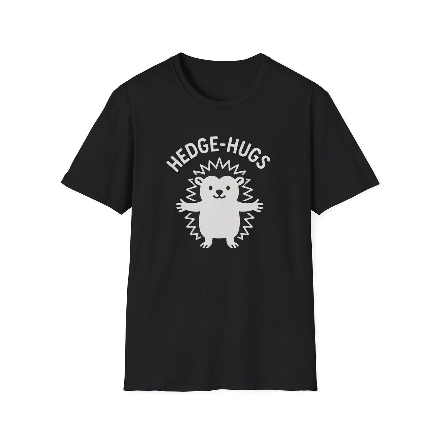 Hedgehog T-Shirt - 'Hedge-Hugs' Softstyle Tee