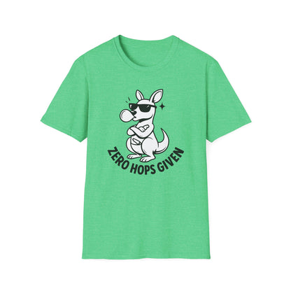 Kangaroo T-shirt - 'Zero Hops Given Tee' Softstyle Tee