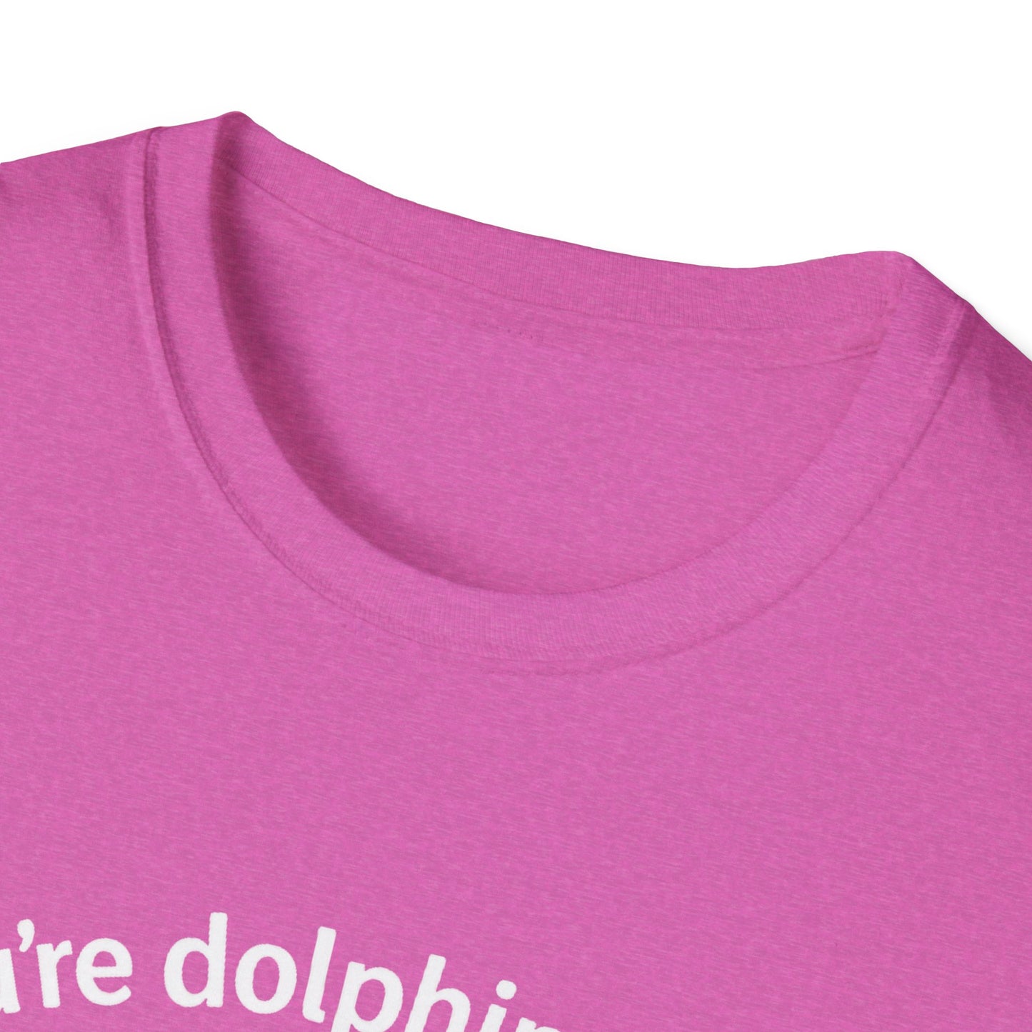 Dolphin T-Shirt - 'You're Dolphinetely The Best!' Softstyle Tee