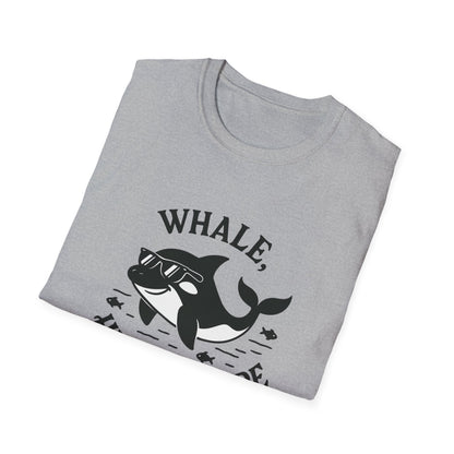 Whale T-Shirt - 'Whale Hello There' Softstyle Tee