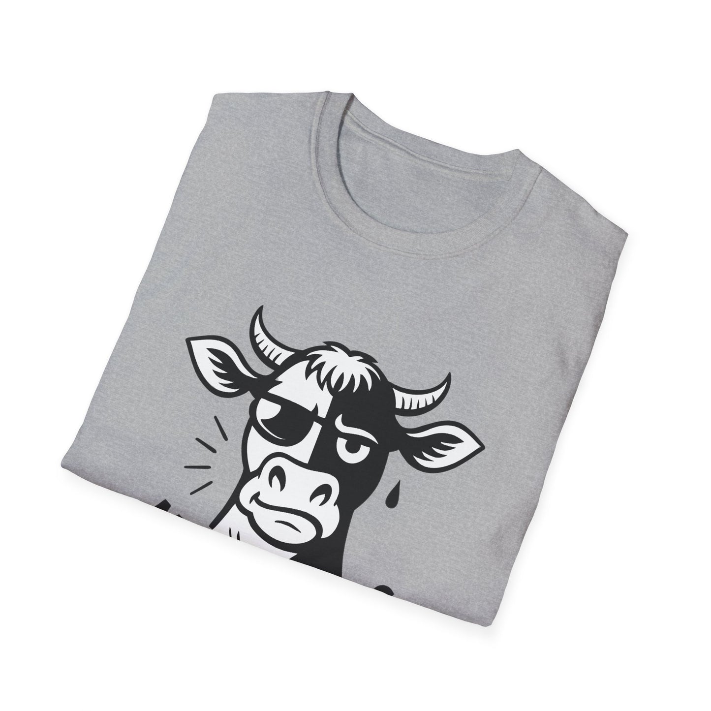 Cow T-Shirt - 'Moo-D Swing' Softstyle Tee