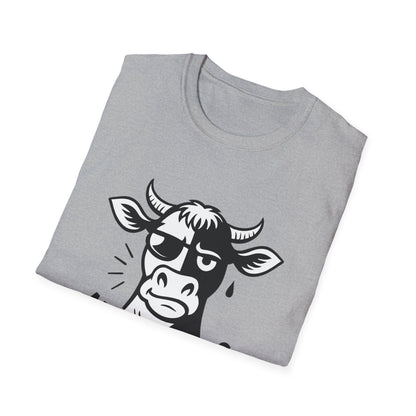 Cow T-Shirt - 'Moo-D Swing' Softstyle Tee