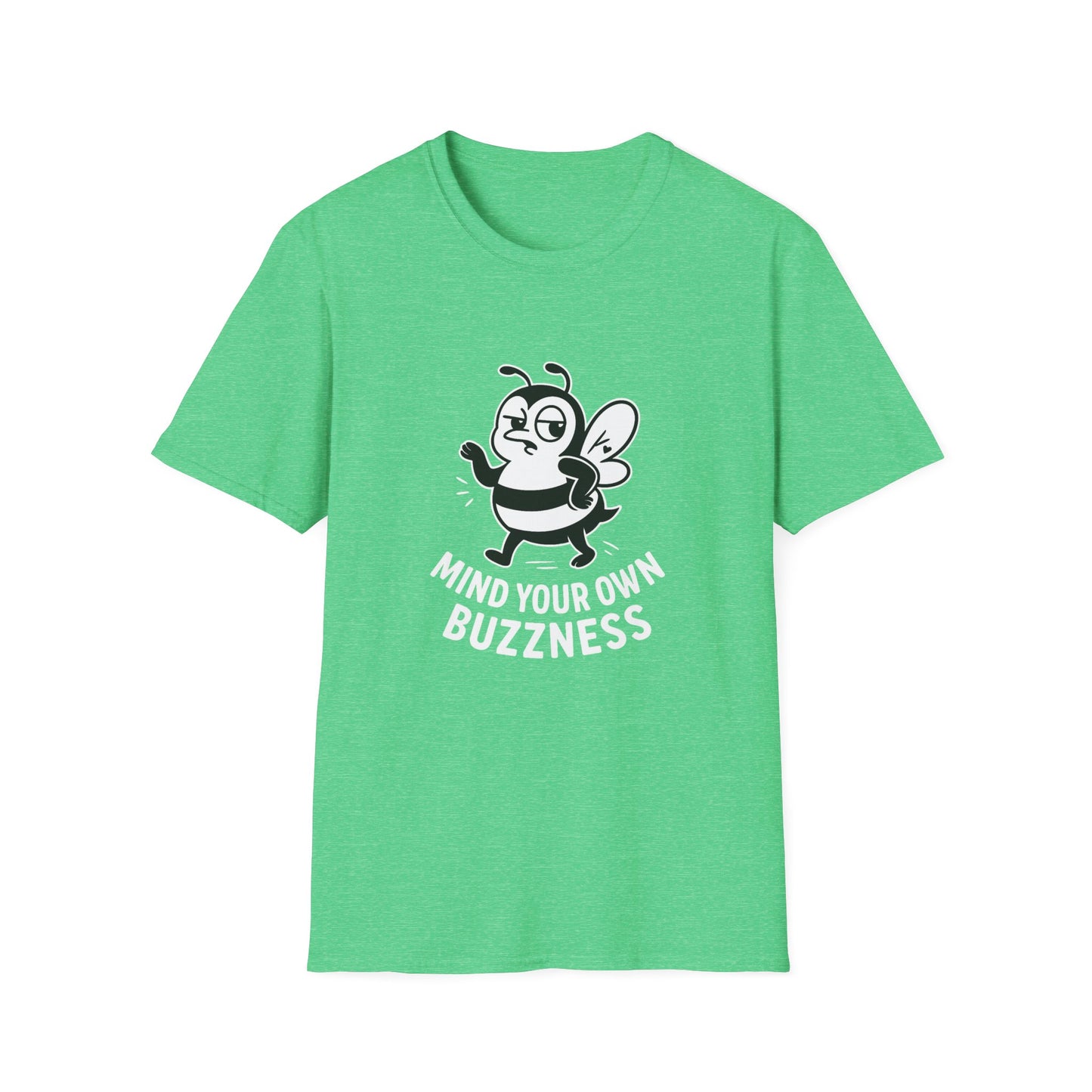 Bee T-Shirt - 'Mind Your Own Buzzness' Softstyle Tee