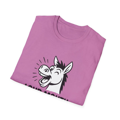 Horse T-Shirt - 'Loud Mouth' Softstyle Tee