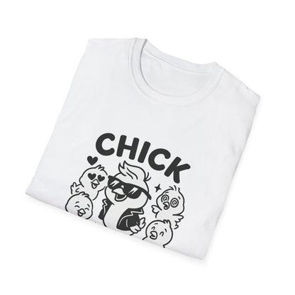 Chick T-Shirt - 'Chick Magnet' Softstyle Tee