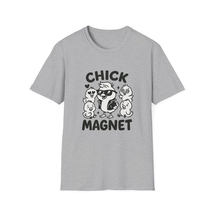Chick T-Shirt - 'Chick Magnet' Softstyle Tee