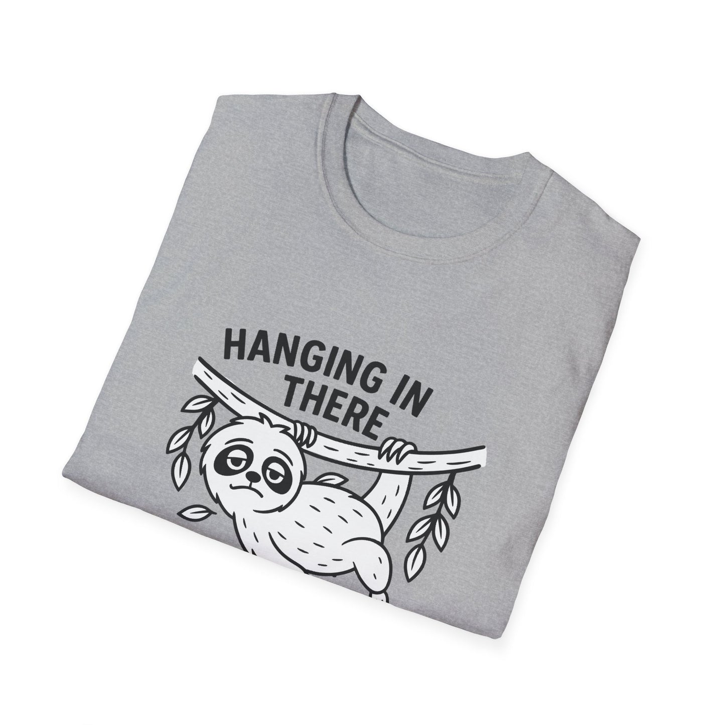 Sloth T-Shirt - 'Hangin' In There' Softstyle Tee