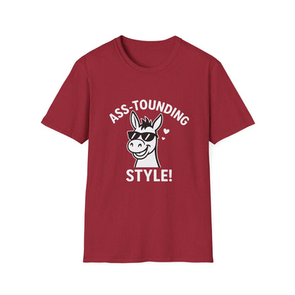 Donkey T-Shirt - 'Ass-Tounding' Softstyle Tee