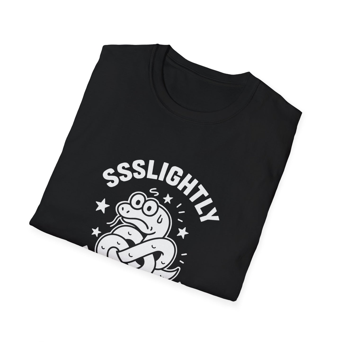 Slightly Unstable T-Shirt, Unisex Tee, Funny Graphic Shirt, Casual Wear, Gift for Friends, Quirky Fashion Statement
