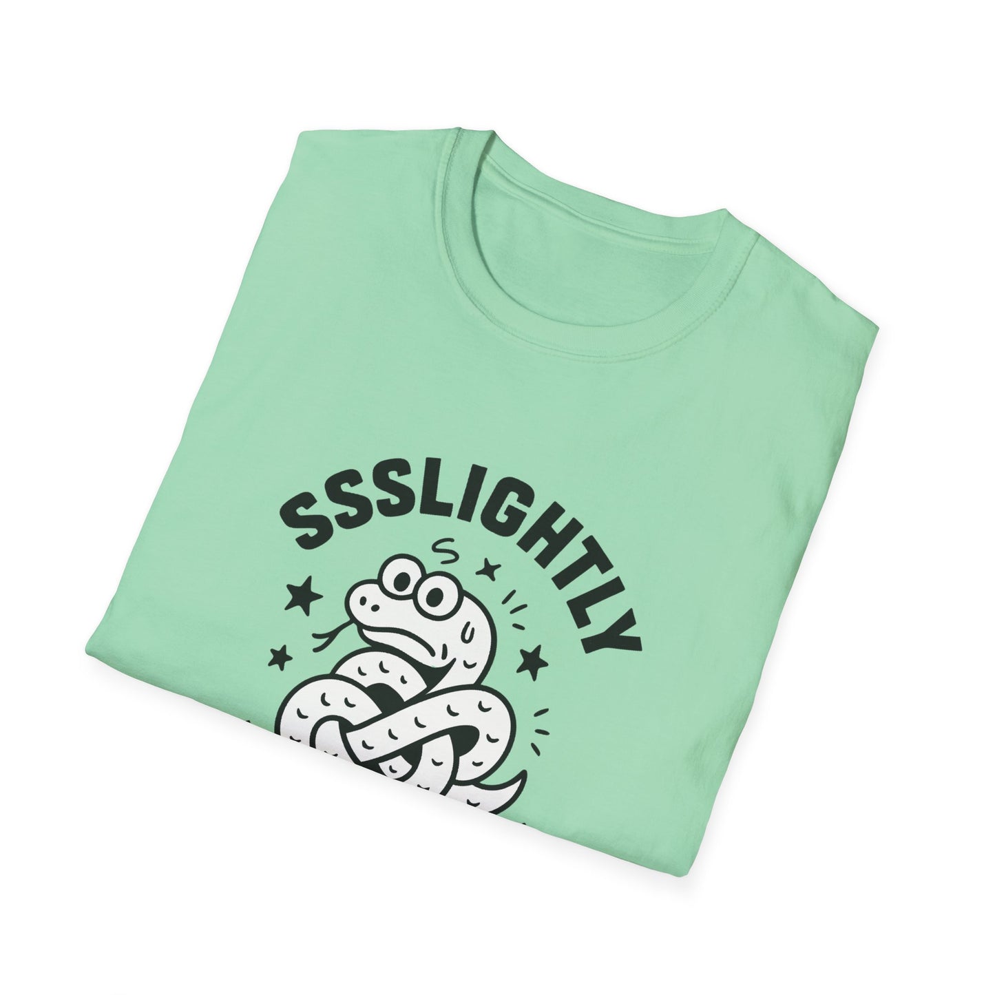 Slightly Unstable T-Shirt, Unisex Tee, Funny Graphic Shirt, Casual Wear, Gift for Friends, Quirky Fashion Statement