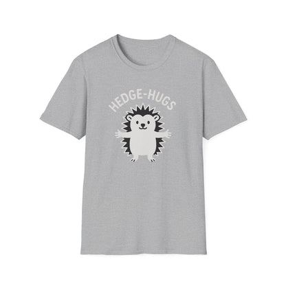 Hedgehog T-Shirt - 'Hedge-Hugs' Softstyle Tee