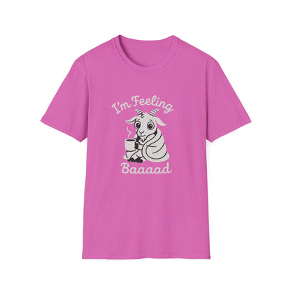 Goat T-Shirt - 'I'm Feeling Baaad' Softstyle Tee