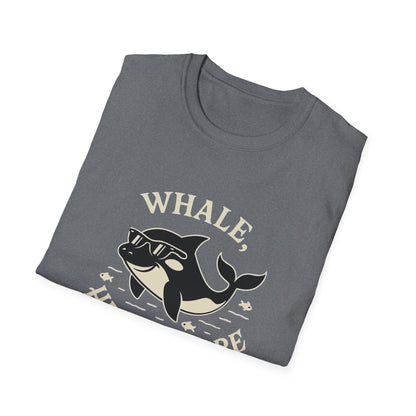 Whale T-Shirt - 'Whale Hello There' Softstyle Tee
