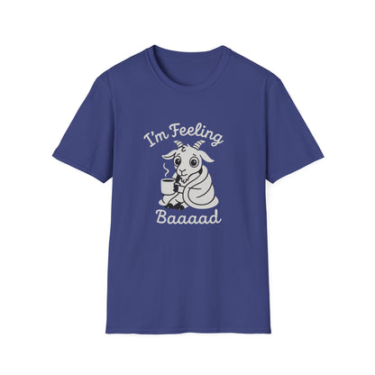 Goat T-Shirt - 'I'm Feeling Baaad' Softstyle Tee