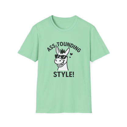 Donkey T-Shirt - 'Ass-Tounding' Softstyle Tee