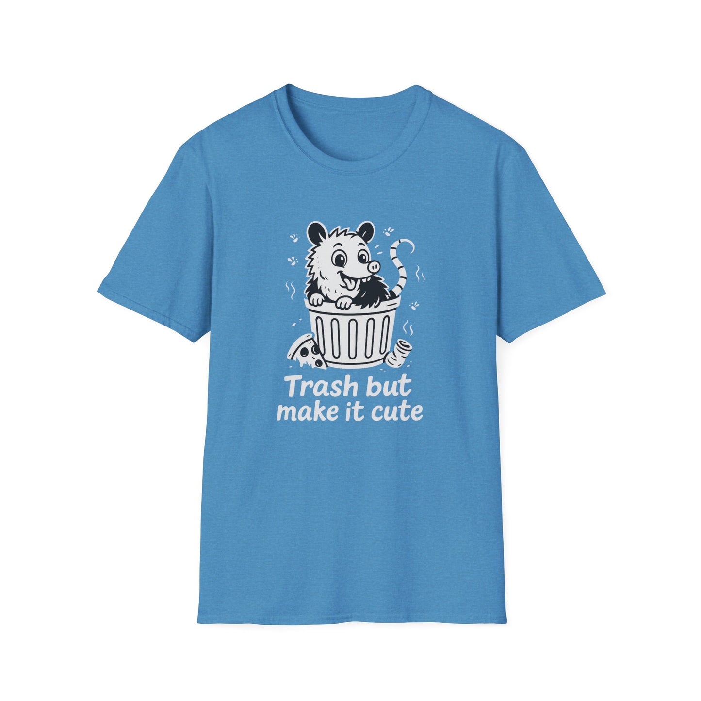 Possum T-Shirt - 'Trash But Make it Cute' Softstyle Tee