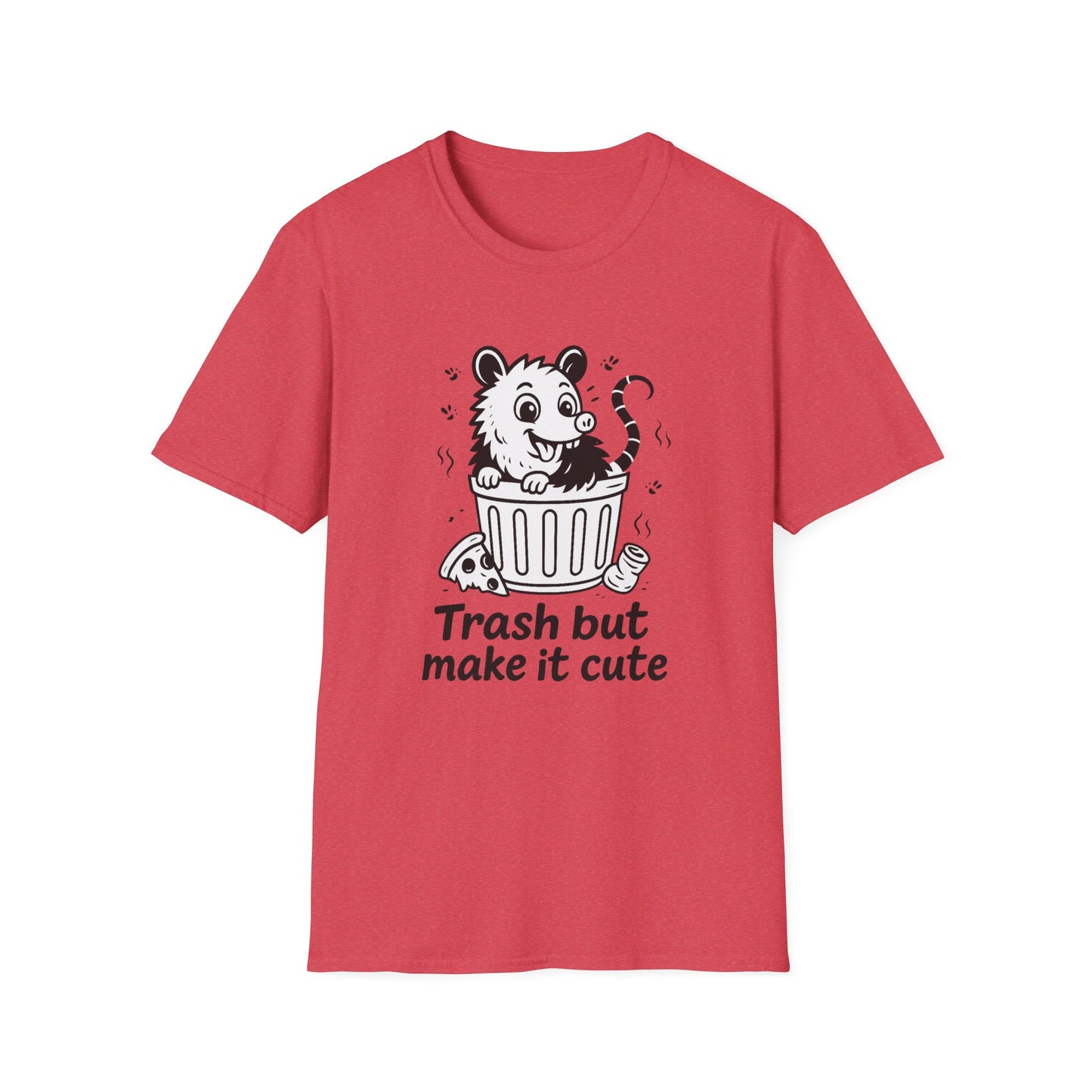 Possum T-Shirt - 'Trash But Make it Cute' Softstyle Tee